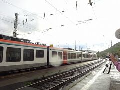 リューデスハイムに到着。
明るくても既に20時になろうかとしてます。