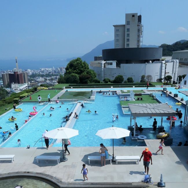 別府15 スギノイパレス 棚湯 アクアガーデン 別府湾を一望できる棚田状の大展望温泉 別府温泉 大分県 の旅行記 ブログ By マキタン２さん フォートラベル