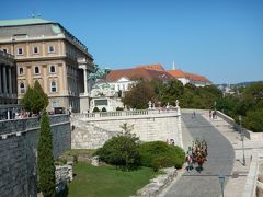 王宮ってだだっぴろい丘なのね。
まずはぐるっと歩いてみる。

馬が王宮っぽさを盛り上げてる。