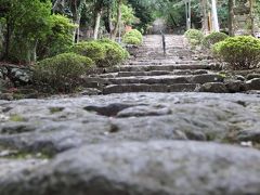 英彦山参道 階段が多いので、歩きやすい靴で。リフトもあります。