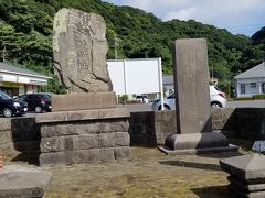 車内から撮影、鹿児島紡績所跡。