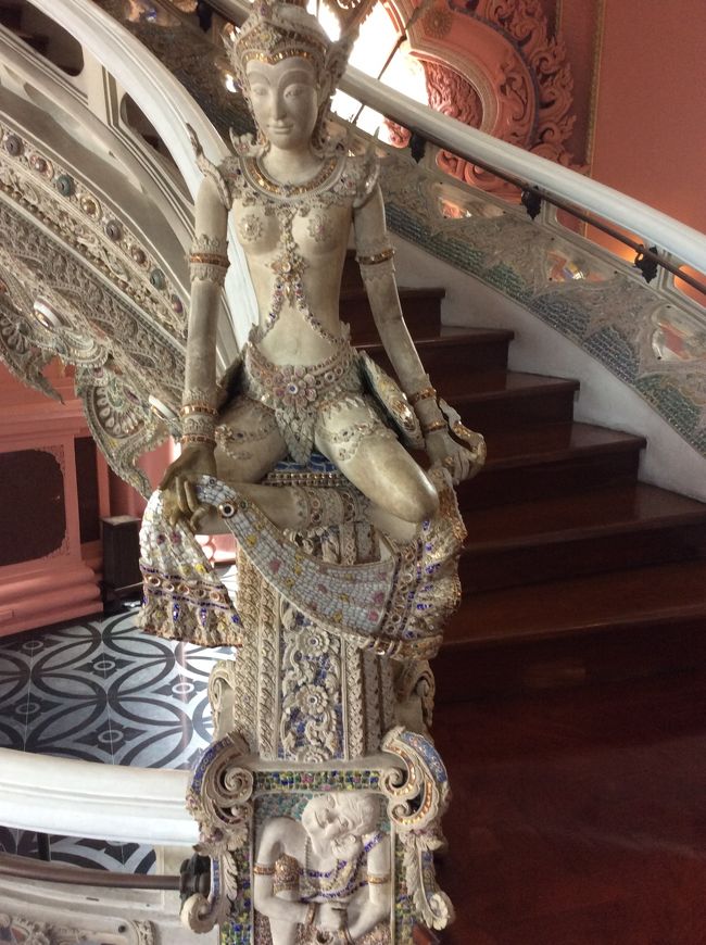 階段の飾りです。