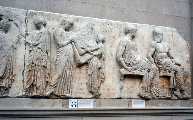 イギリス紀行 (10) ロンドン (バッキガム宮殿、大英博物館、国立絵画館)