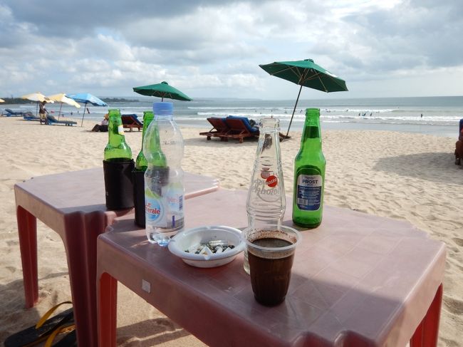 休憩しに戻る。<br />夫はずっとここで休憩(笑)