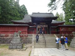 岩木山神社に出ました。