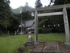 松前城址から車で5分ほどのところに徳山大神宮があります。
こちらは宮司さんもいないのでひっそりとしています。