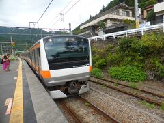 御嶽駅1時21分発に乗車。店を出る時には雲に覆われましたが、なんとか雨には降られず帰宅。

つい2週間前までは蒸し暑いと思っていたのに、少しづつ季節は進んでいるようです。秋の気配を感じながらの気持ちのいい日帰りハイキングでした。