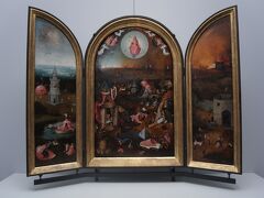 その後、グルーニング美術館へ。

こちらはボッシュの絵。ボッシュ、なんかこんな絵ばっかり描いている印象。当時この作風が売れたんだろうなあ。