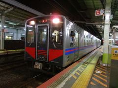 1時間弱乗車して、松江駅にて下車です。