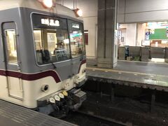 富山電鉄の電車。