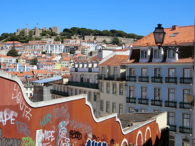 この階段は近道になるだけでなく、眺めも抜群。