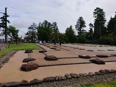 やっと到着～！！
伊達政宗像があった～！

何気に道のりが長く～はじめの地図①の場所から
歩いて２０分位かかりました。