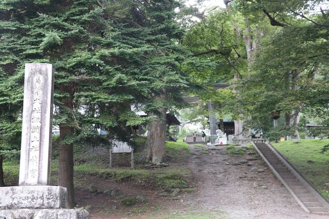 上社　前宮<br />最後が前宮<br />一番 何もない