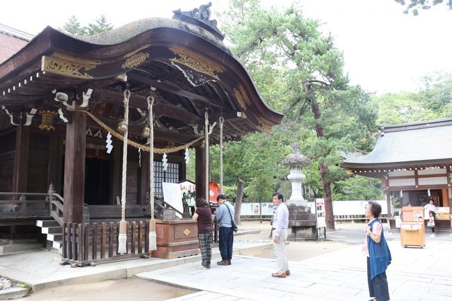 武田神社<br /><br />ここから 甲府城へ