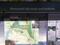 今回来たかった場所、Wentworth Fallsです。