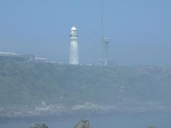 犬吠埼灯台
食事をしているうちに霧が晴れて見えてきました