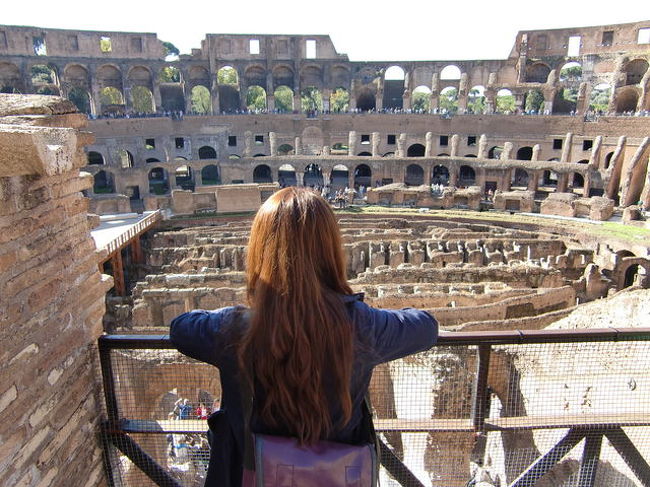 コロッセオを見下ろす
