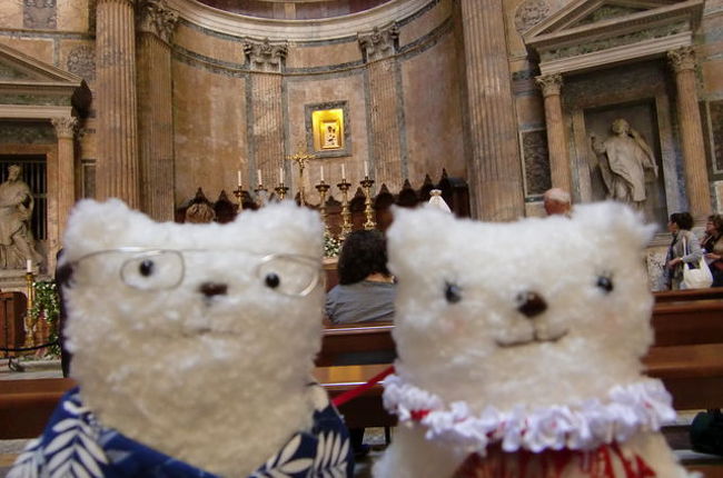 映画「天使と悪魔」に出てきたパンテオン内で