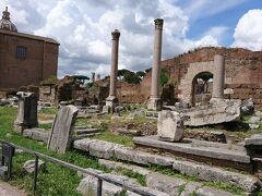 フォロ・ロマーノ　

古代ローマの政治・経済・商業の中心地となった場所で、当時の繁栄を今に伝えています