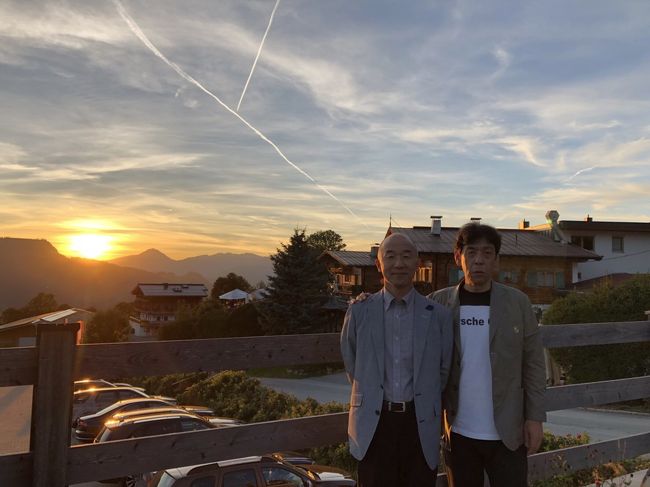 夕陽がとても綺麗