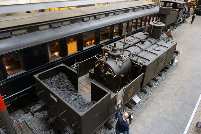 チェコ プラハの国立技術博物館(その1 鉄道車両)』プラハ チェコ プラハの国立技術博物館(その1 鉄道車両)』プラハ