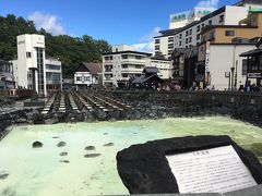 来たーっ！ 湯畑！！