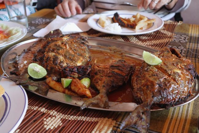 魚料理です。<br />何の魚かわかりませんが、結構おいしかったです。