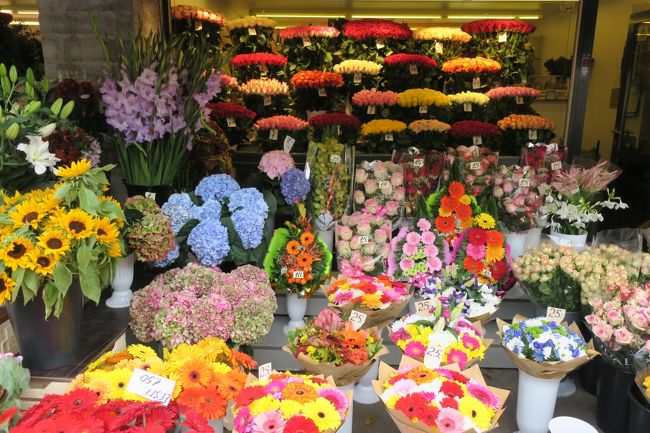 「ヴィル門」の近くにお店が沢山ありました。<br />バルト3国はお花屋さんが多くて、ディスプレイも素敵です。<br />お土産屋も何軒か覗いてみましたが、見ていて楽しかったです。<br /><br />タリンの感想は、他の都市と比べて見る物が少なく<br />ほとんどが、地球の歩き方に記載されている「2倍」の料金で<br />観光地化されてるなぁって印象が強かったです。<br /><br />街の雰囲気を楽しんだり、お店巡りを中心にしたほうが<br />いいのかもしれません。<br /><br />旅仲間によると、近郊の宮殿や美術館も見るなら<br />2日あればタリンを満喫できるようです。<br />