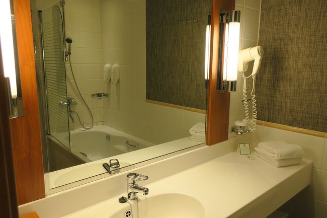 洗面台は広々としています！<br />物が色々置けて、便利でした(*^^*)