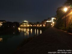 ひがし茶屋街や女川の夜景を撮りたかったけど、微妙な雨。