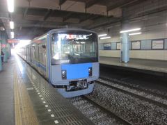 食べ終わる前に次の電車が入って来ましたが､何とか新宿線の本川越行に乗ることができました｡
