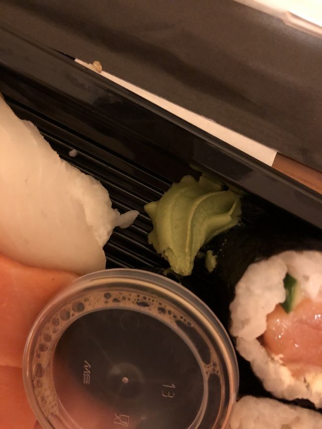 絞り出しわさびなんて初めて見たかも。