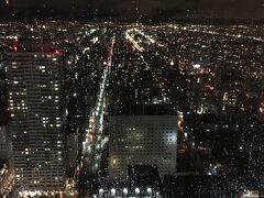 雨上がりの夜空と（北方面）