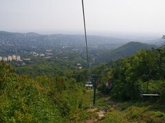 ヤーノシュ山（János-hegyi）のリフトから