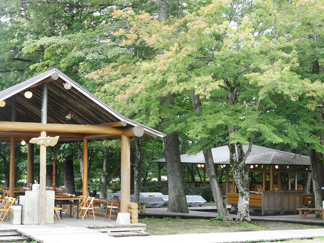 この場所でBBQです。<br />この日は気温20℃くらいでちょうどよかったですが、10月になるとちょっと寒いかなと思います。