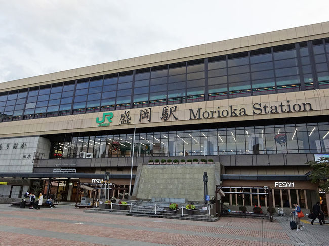 2時間ちょっとで盛岡に着きました。早いですね！<br />盛岡市民となった友人と再会し、お奨めの観光に出発です！