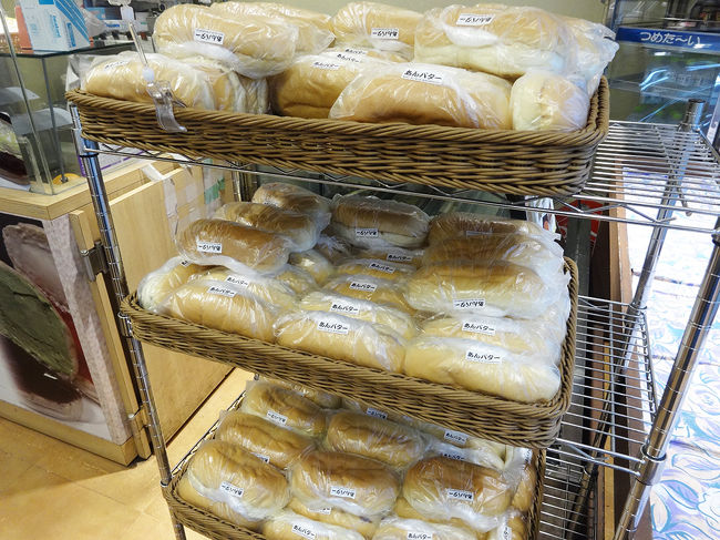 駅ビルへ行ってみました。<br />美味しいと評判の「福田パン」のこっぺぱんを買って、明日の朝食にしようと思います。<br />あんバター、ピーナツあんを買いましたよ。