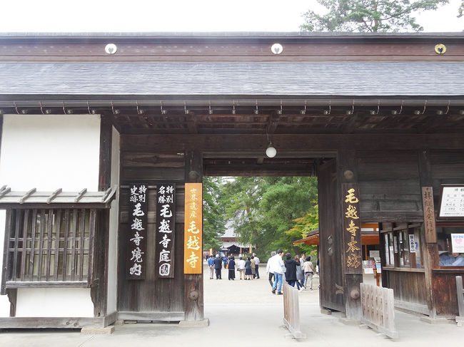 隣には毛越寺（もうつうじ）があります。<br />こちらも世界遺産。