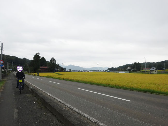 では、先を急ぎます～！<br />のどかな風景が続きます。サイクリング楽しい～(^o^)