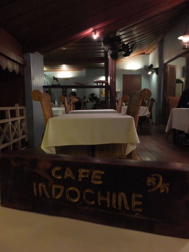 夕飯は、ふたたびの『INDOCHINE／インドシン』へ。