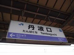 JR丹波口駅に到着しました。京都からひと駅なのに、結構長く感じます。
博物館の最寄り駅ですが、わりと距離がありそうに思えました。