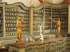 薬局塔とオットハインリヒ館にあるドイツ薬事博物館にも入ってみました。