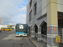 道を挟んで隣には東運輸の石垣島バスターミナル。
