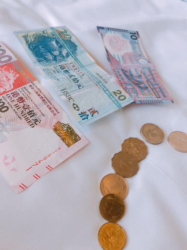 ３日目スタートです♪<br />お金がおもちゃみたいで可愛いので、ありったけのお金を出して並べてみた。