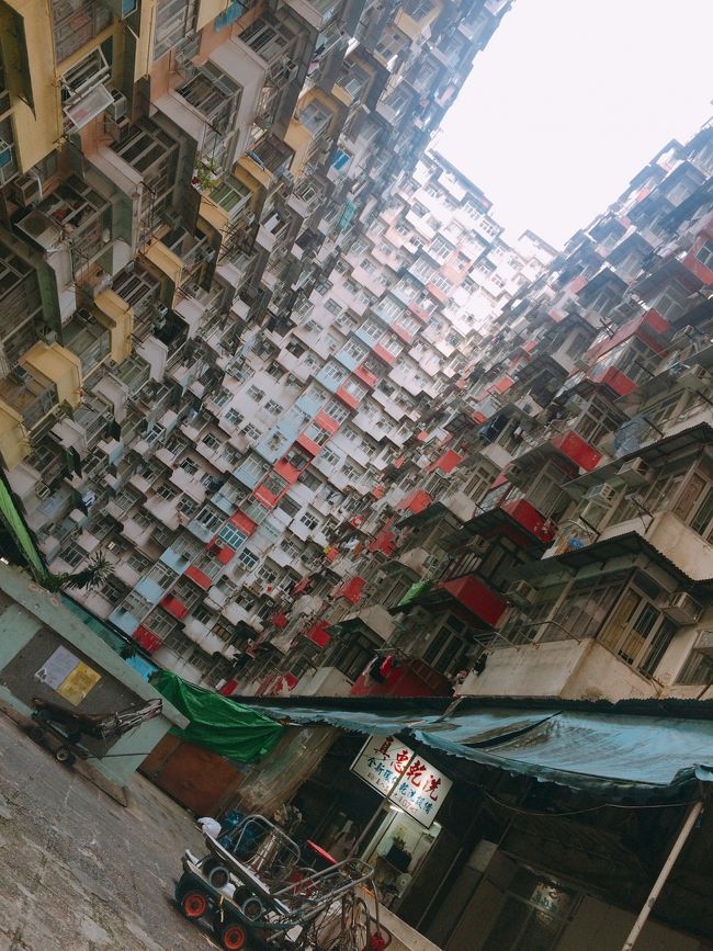 さてさて、お次は電車を乗り継いで太古駅へ♪<br /><br />インスタ映えスポットのモンスターマンションにきてみた。