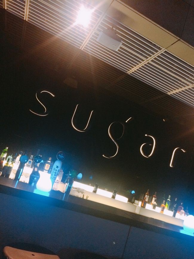 1時間もしないうちに夕焼けから夜景へ