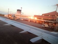 18：06　宮古空港着

晴れてます。