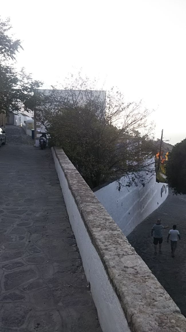 ホーラ地区は結構高いところにあります。