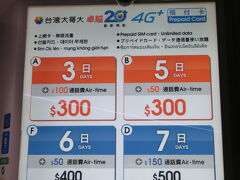 毎度の岡山空港からタイガーエアーで今年三度目の台北。
2人旅なら毎回「フォートラベルグローバルWi-Fi」をレンタルするのですが今回は一人なのでsimを購入です。