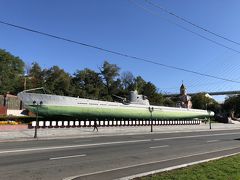 さてこの港まで来たのはこちら、潜水艦C-56博物館に来たかったので。
今時のと違って結構船っぽいデザイン。